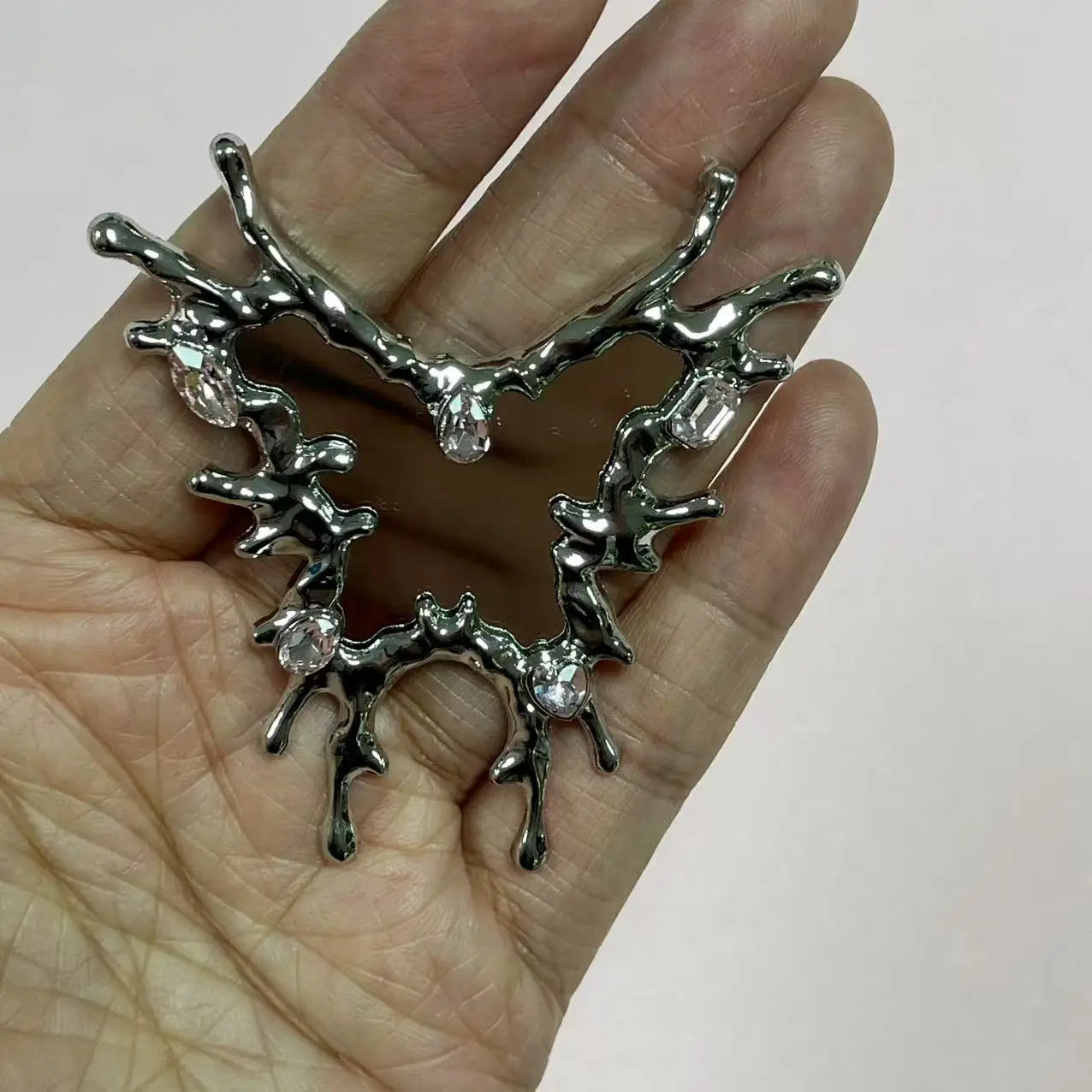 4Pcs Y2K Bling Diamond Metal Purse Presum Bottle Brand Bag Lips BB Key Junk Phone Case Ipadcase Decoration Charms Diy Crafts