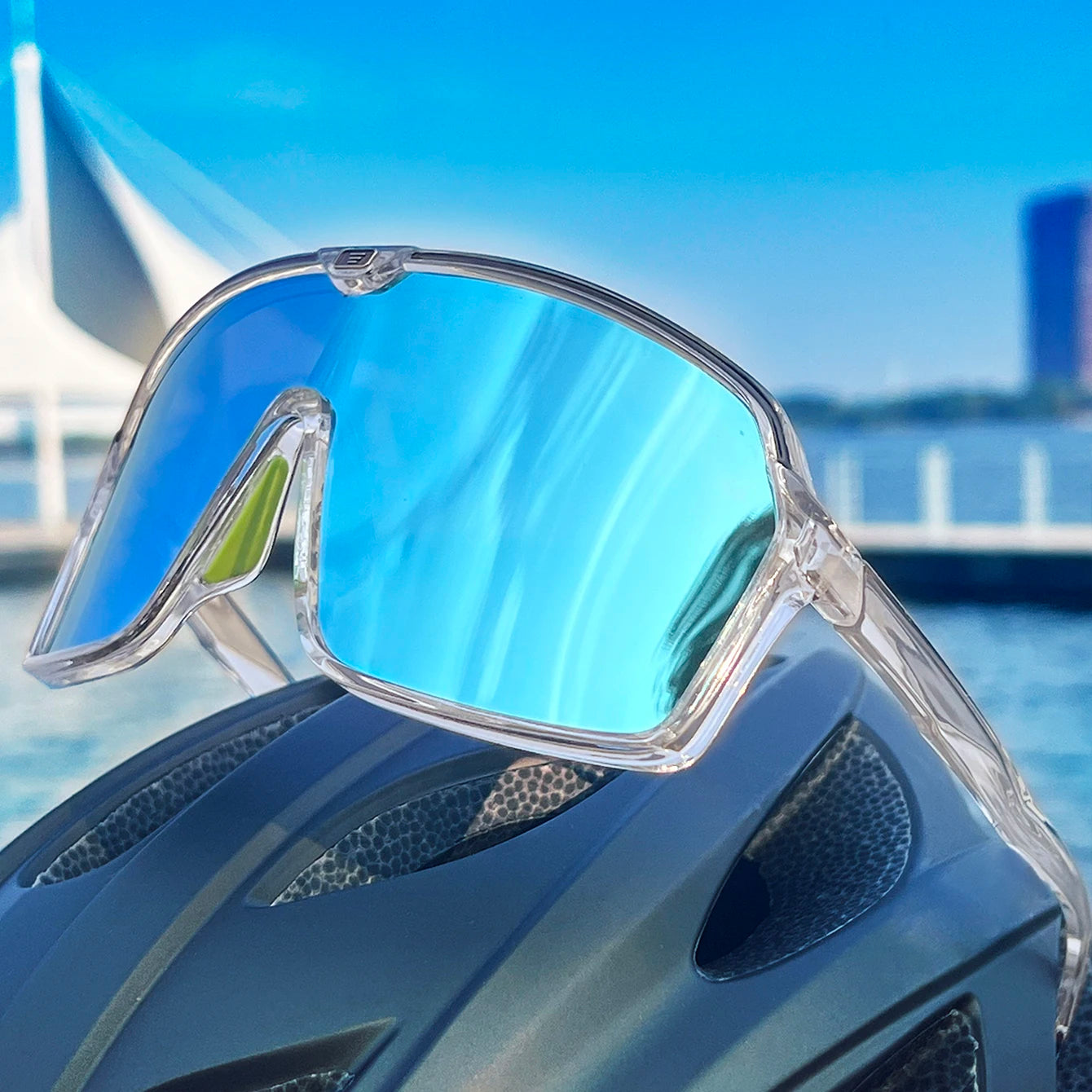 Large Frame Fishing SunGlasses for Men Women Outdoor Sports Windproof Cycling Camping Hiking Driving  Eyewear UV400