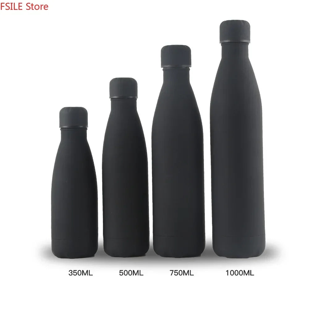 500/750/1000ml Double-Wall Insulated Vacuum Flask Stainless Steel Water Bottle BPA Free Thermos for Sport Water Bottles