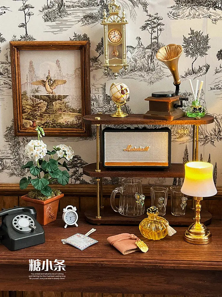 1/6 Doll House Model Furniture Accessories Led Lights Battery Operated 1/12 Desk Lamp Bjd Ob11 Gsc Blyth Soldier Lol Miniatures