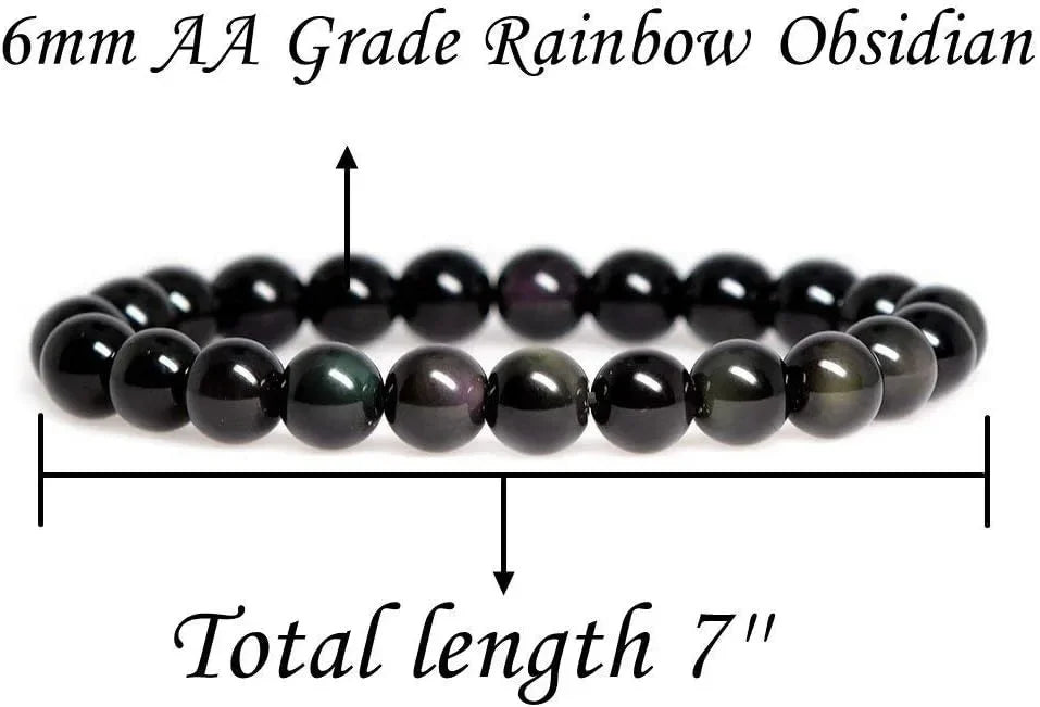 { Energy and Protect} Tourmaline Bracele Handmade Natural Gemstone Elastic Bracelet Crystal Stone Beads Jewelry Gifts for Women