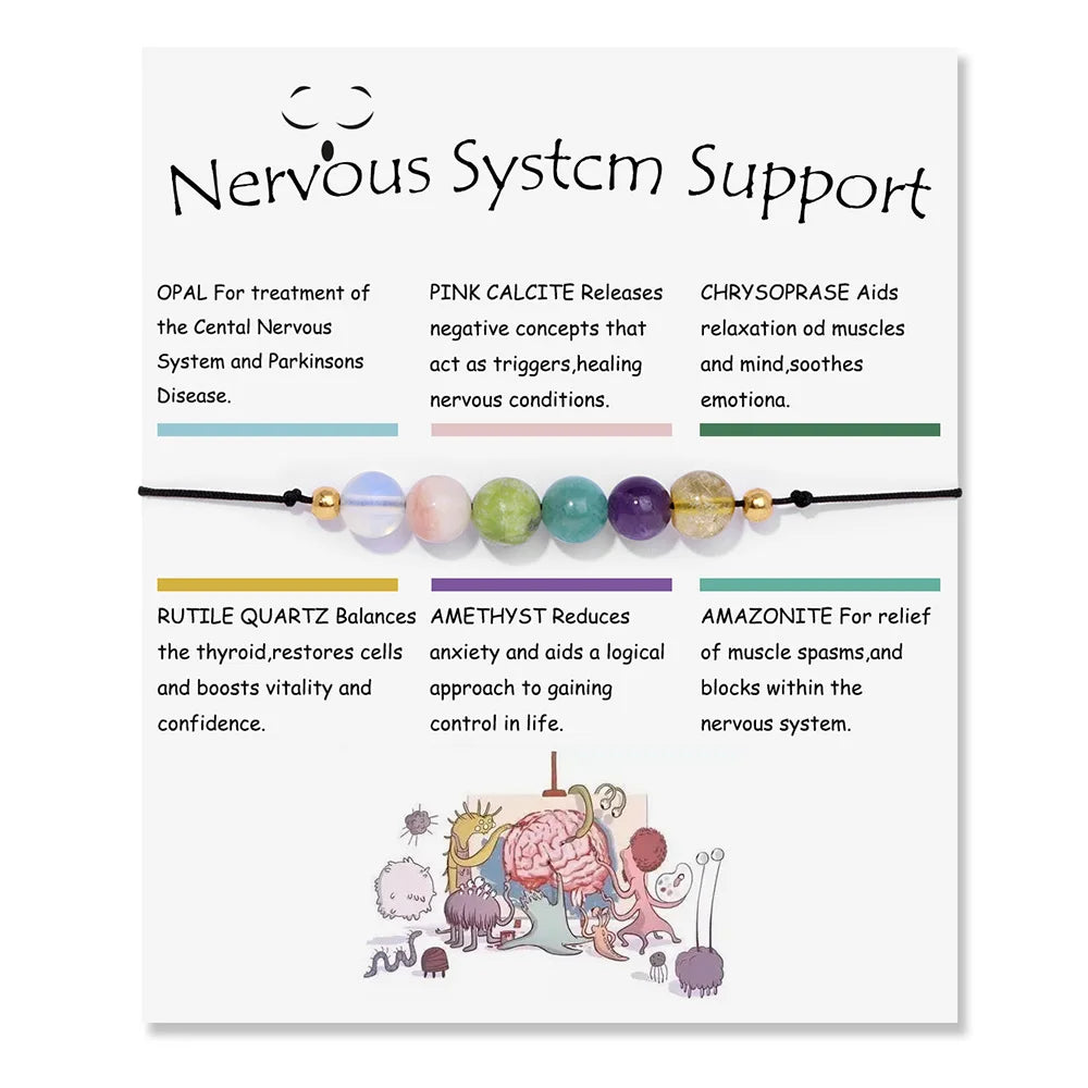 New In Natural Smooth Round Beads Bracelet Healing Protection Reiki Bracelet Labradorite Black Tourmaline Bracelet Bangle Gifts