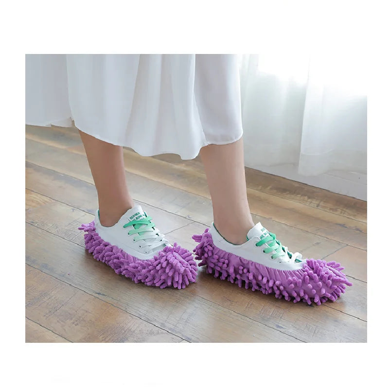 Kitchen Accessories Mop Cap Waterproof Lazy Shoe Cover for Kitchen Goods Cleaning Slippers Floor Dust Removal Kitchen Gadgets