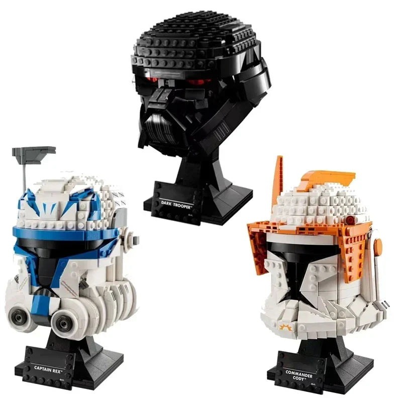Space War The Mandalorian Darth Vader Luke Skywalker TIE Fighter Pilot Building Blocks Home Decor Bricks Toys Kid Christmas Gift