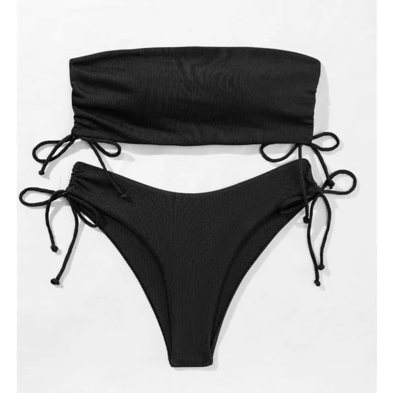 New Sexy Bikinis 2025 Swimsuits Women Swimwear Push Up Female Beach Swimming Wear Bathing Suit Brazilian Bikini Set Pool Bather