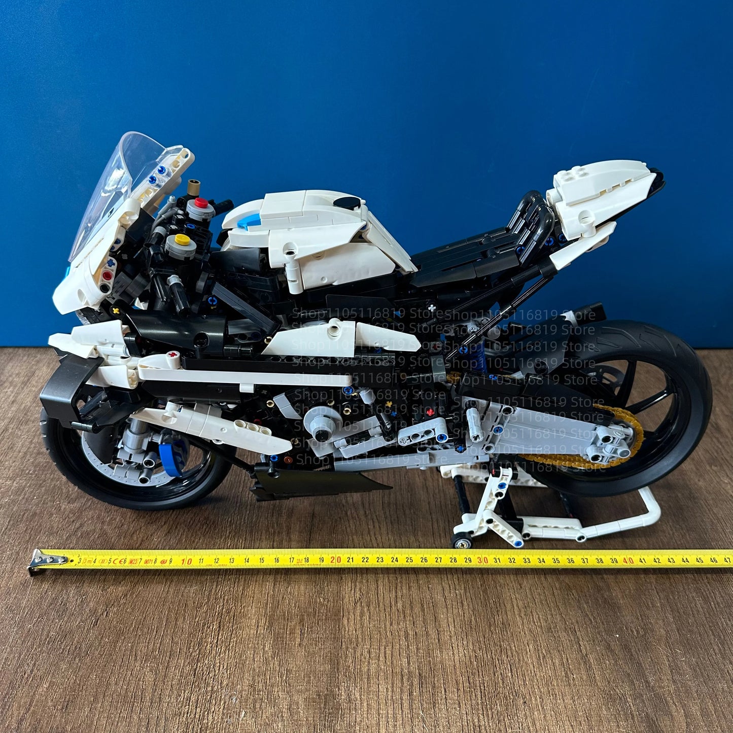 M1000  RR Tech Motorcycle Building Blocks 42130 1920Pcs MOC Bricks Mechanical Group Vehicles Racing Car Model Kit Christmas Gift