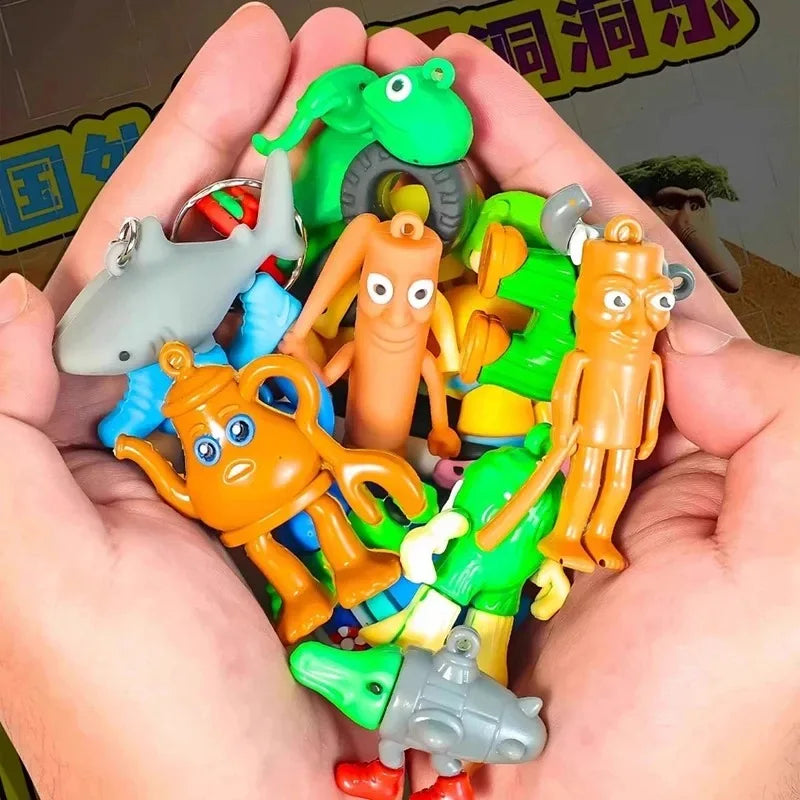 12 Grids Italian Brainrot Blind Box Tungtungtung Sahur Tralalero Tralala Figurine Pendant Mystery Box Model Toy Christmas Gift