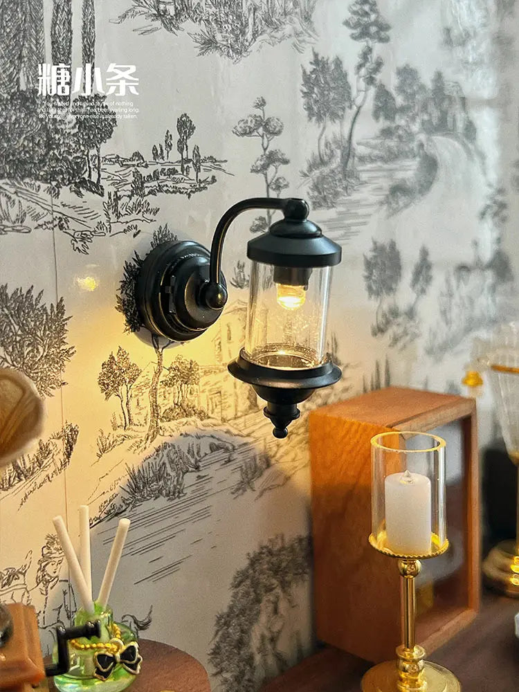 1/6 Doll House Model Furniture Accessories Led Lights Battery Operated 1/12 Desk Lamp Bjd Ob11 Gsc Blyth Soldier Lol Miniatures