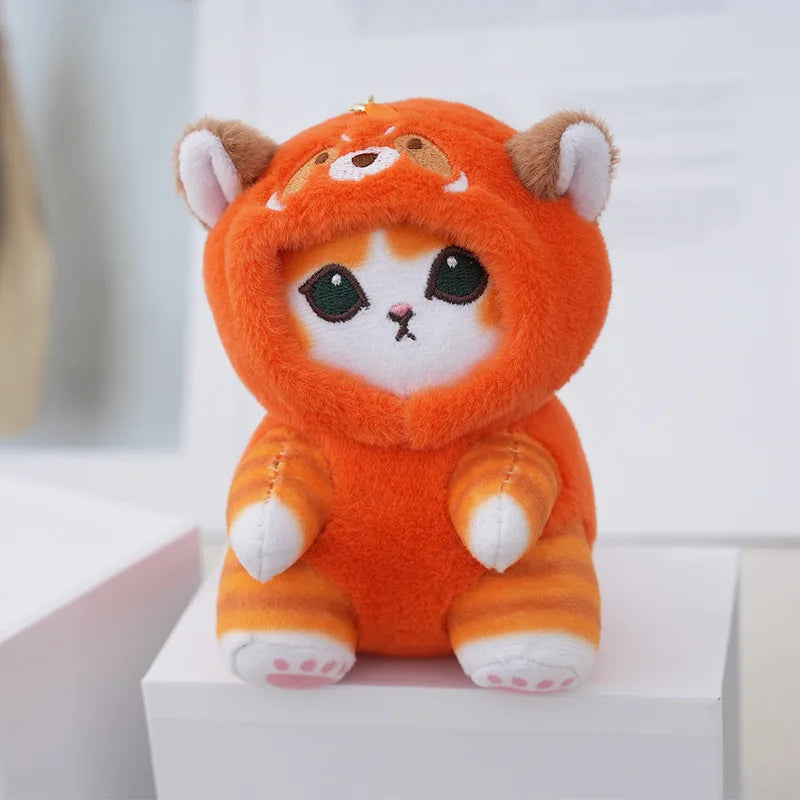 2025**Cattoon Amine Anime Mofusand  Plush Doll Toys Stuffed Animals Keychain Bag Small Pendant Hangings Christmas Birthday Gifts