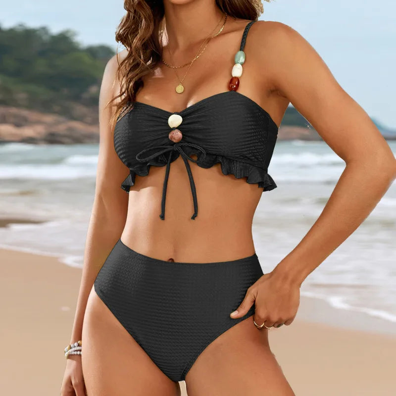 2025 Sexy Bikinis Female Swimsuits Women's Swimwear Push Up Swim Wear Bathing Suits Brazilian Bikini Set Beachwear Pool Bather
