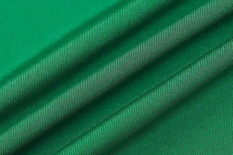 Shoulder Padded Long Sleeve Bodycon Green Party Club Maxi Long Dress 2023 Spring Autumn Women Fashion Elegant Clothes