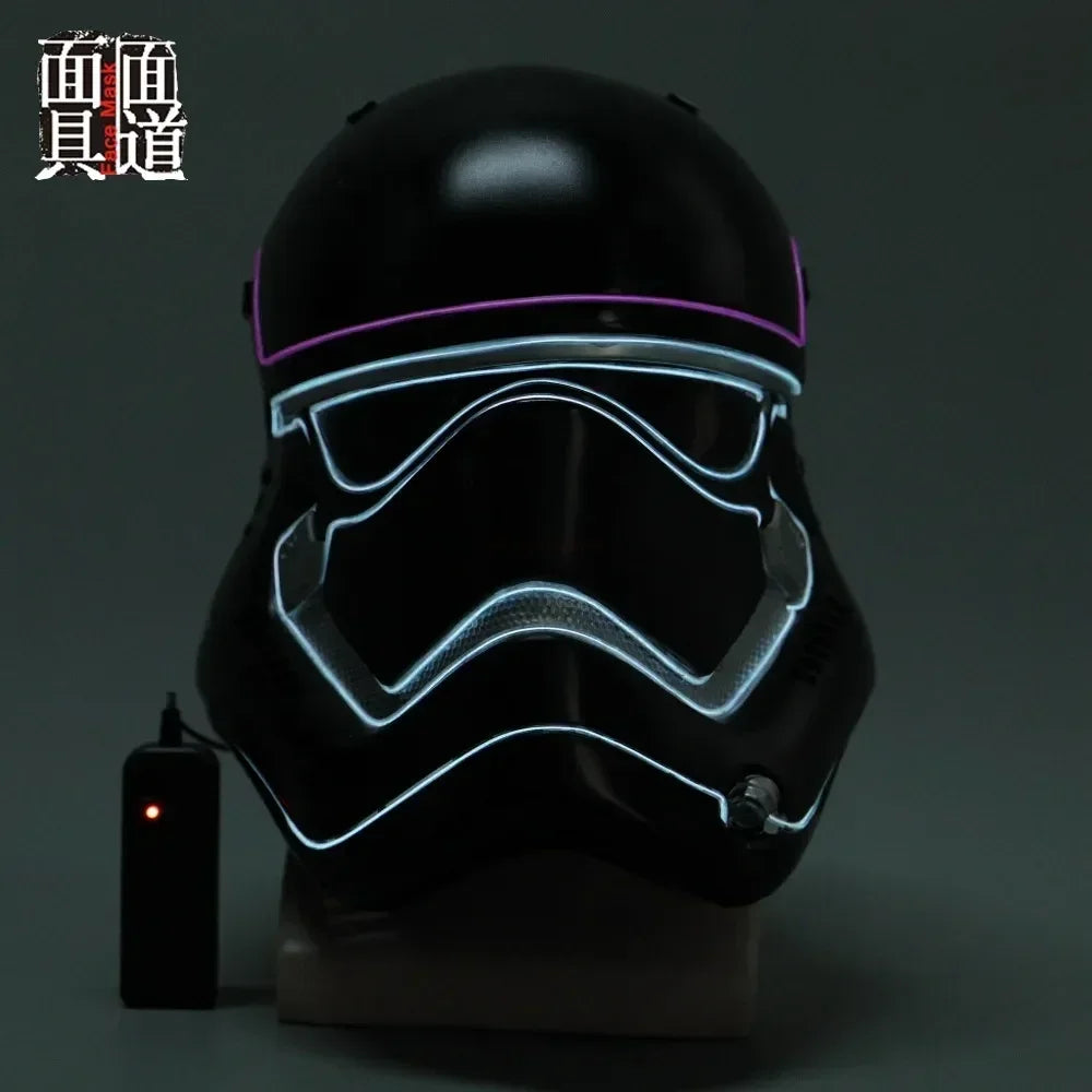 Halloween Live Role Play Props White Soldier Star Wars Helmet Mask The Force Awakens Stormtrooper Battle Helmet Ornament