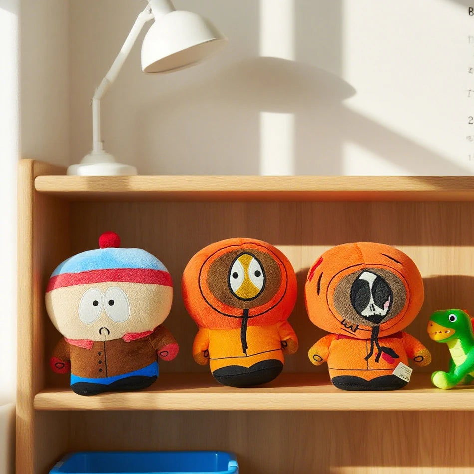 Anime South North Park  Cartoon Plush Toy Stan Marsh Eric Theodore Cartman Butters Stork Doll Children's Birthday Christmas Gift