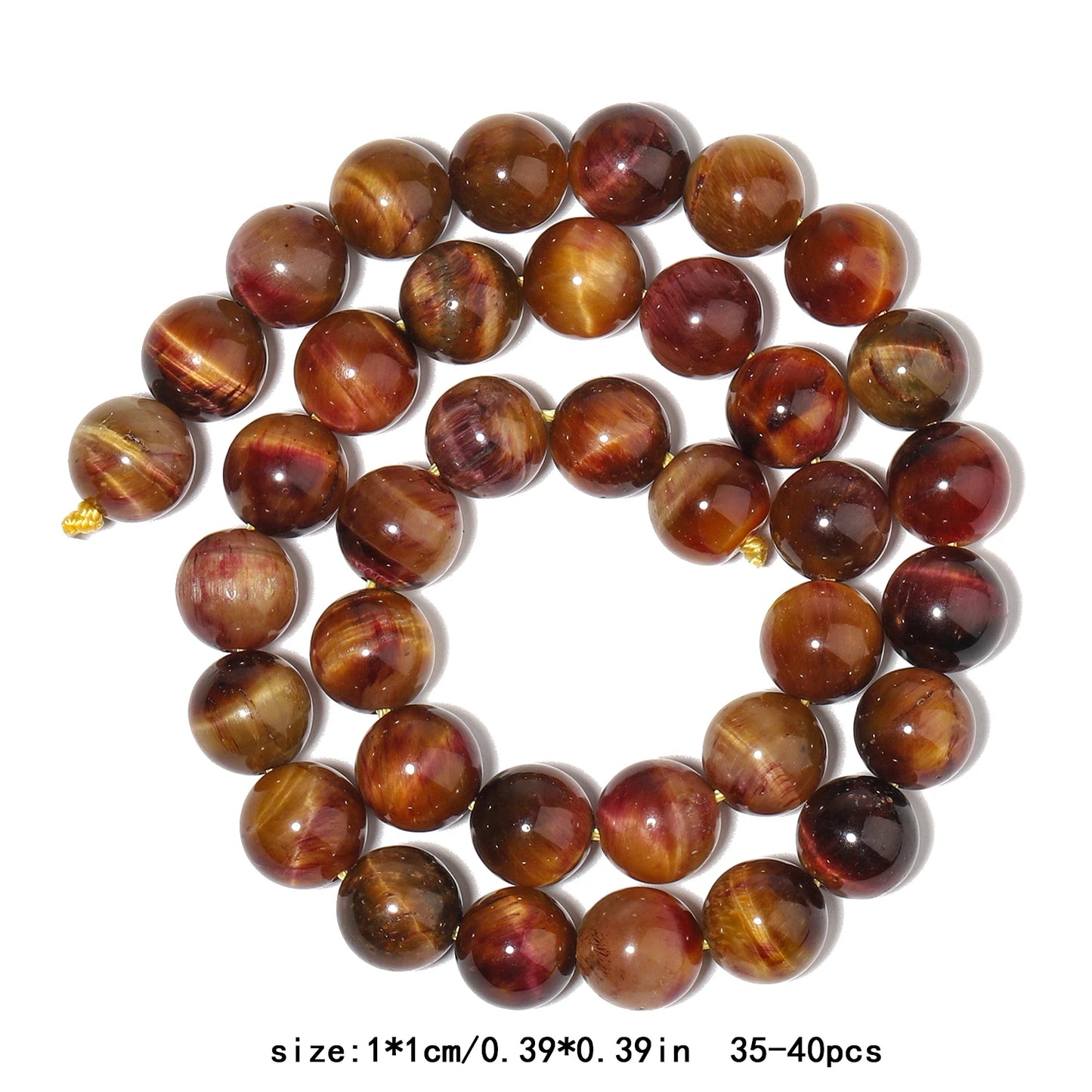 4/6/8/10mm High Qulity Tourmaline Beads Natural Stone Round Colorful Loose Beads for Jewelry Making Supplier Bracelets Accessory