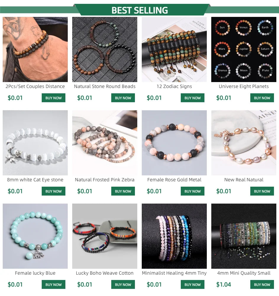 Fashion Natural white Howlite pink aventurine watermelon Tourmalin quartz stone beads bracelet for women lady Gifts Fashion