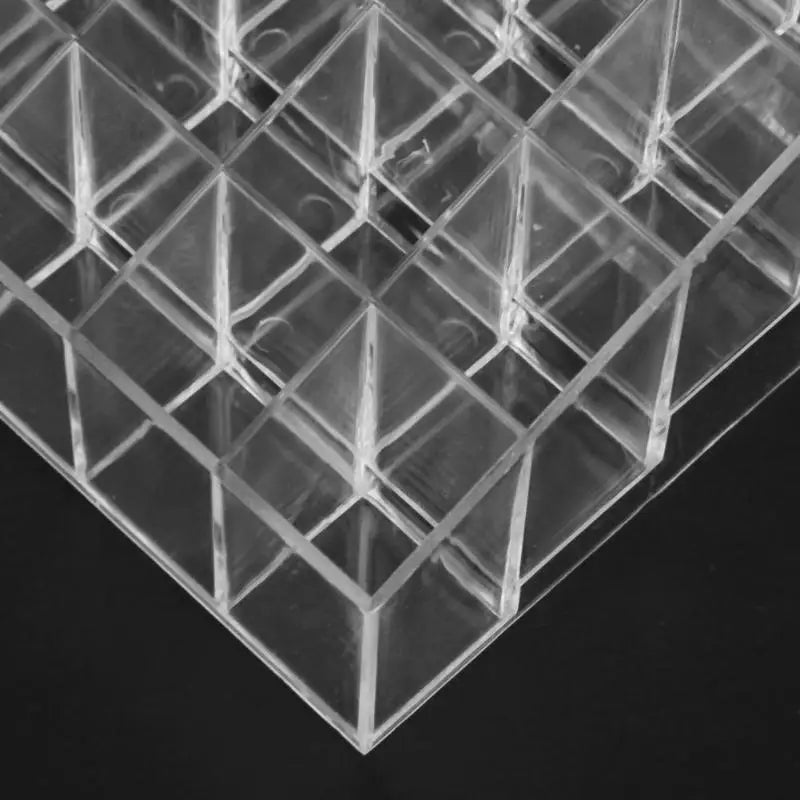 24 Grids Lipstick Holder Display Rack Case Cosmetic Nail Polish Make Up Organiser Box Large Size Acrylic Makeup Organizer