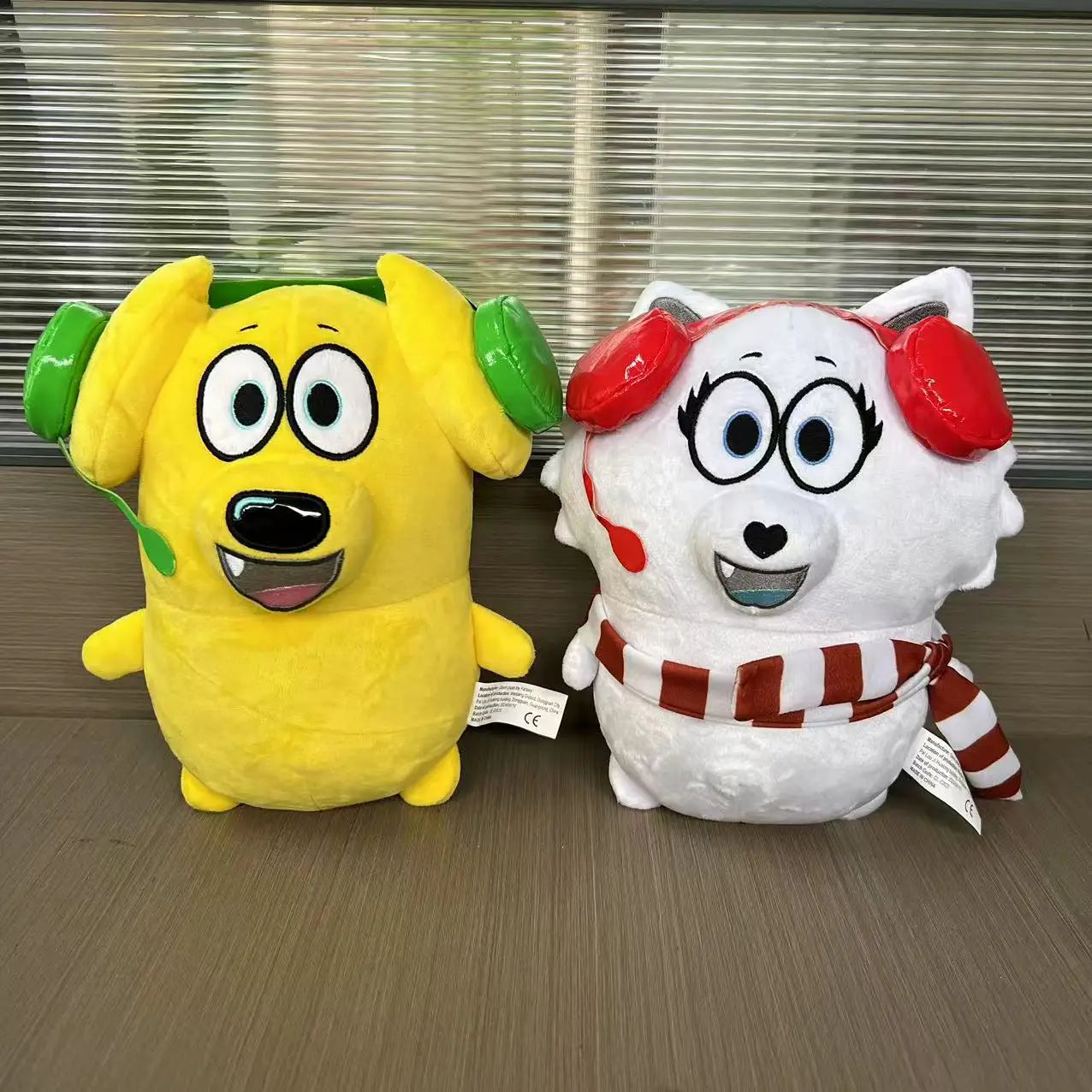 New 23cm Tyler and Snowi Snuggle Bundle Plush Toys Cute Soft Stuffed Home Room Decor Dolls For Kid Birthday Christmas Gift