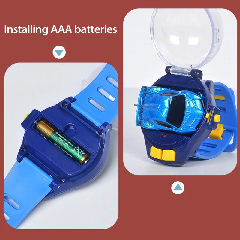 2.4G Mini Watch Control RC Car - Cute Kids’ Companion Toy | Birthday & Christmas Gift for Boys & Girls