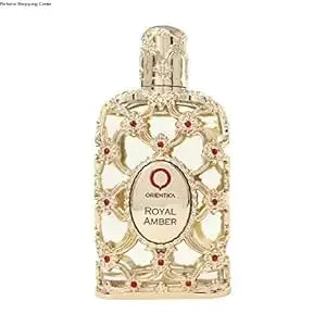 Orientica Luxury Collection Royal Amber for Unisex Eau de Parfum Spray, 5.0 Ounce Long lasting fragrance, Christmas gift