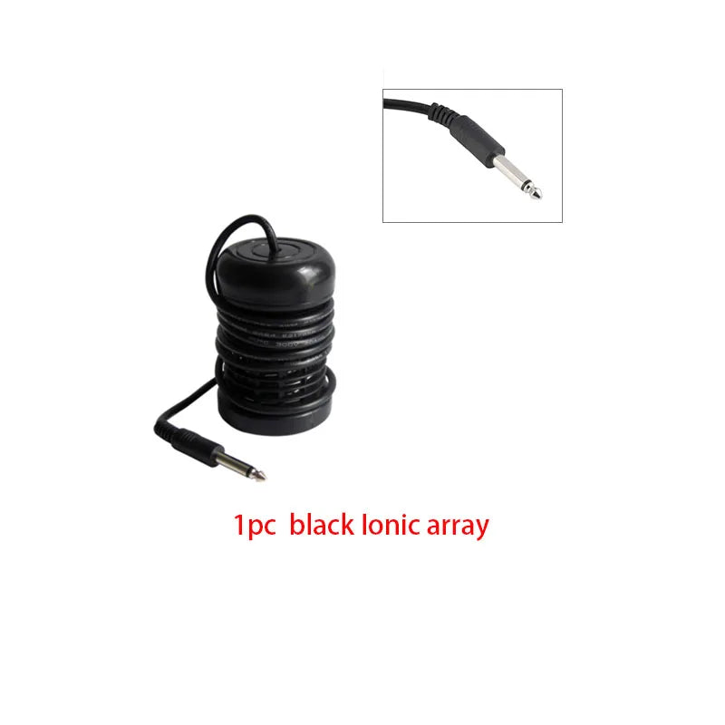 Detox Foot Bath Arrays Ionic Cleanse Round Stainless Steel Array Aqua Spa Foot Massage Relief Tool Far Infrared Heating Belts