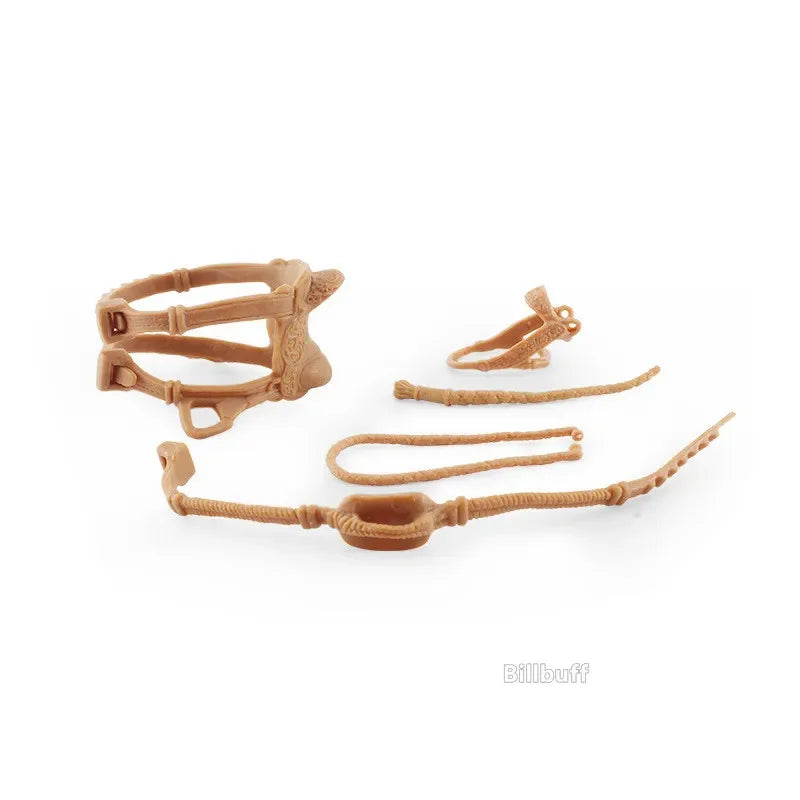 DIY Horse Race Model Horseman Farm Animal Figurines Action Ma Chang takes a shower Emulation Toys for Children Christmas Gift