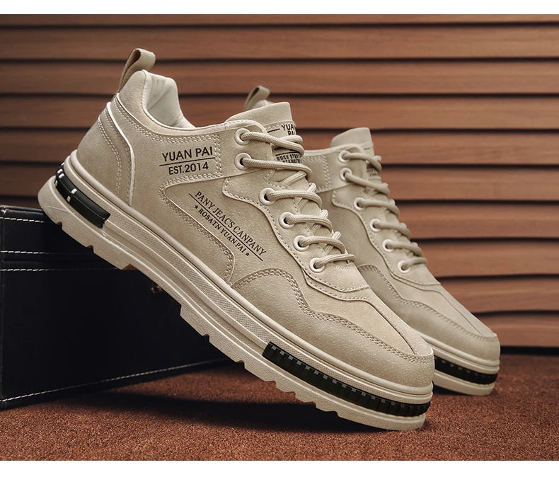 Labor Protection Men's Shoes Autumn Construction Site Work Work Anti Slip Wear-Resistant Sports Leisure Mountain Climbing