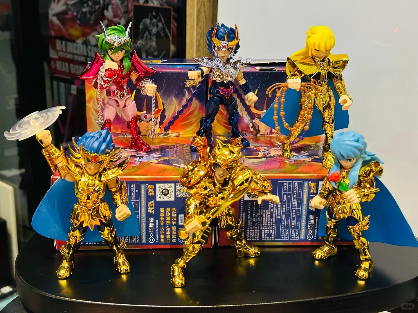 Kayou Saint Seiya Card Legend Of Doll Sanctuary Series Blind Box Of Gold Will Peripheral Christmas Gift Original Box Toy
