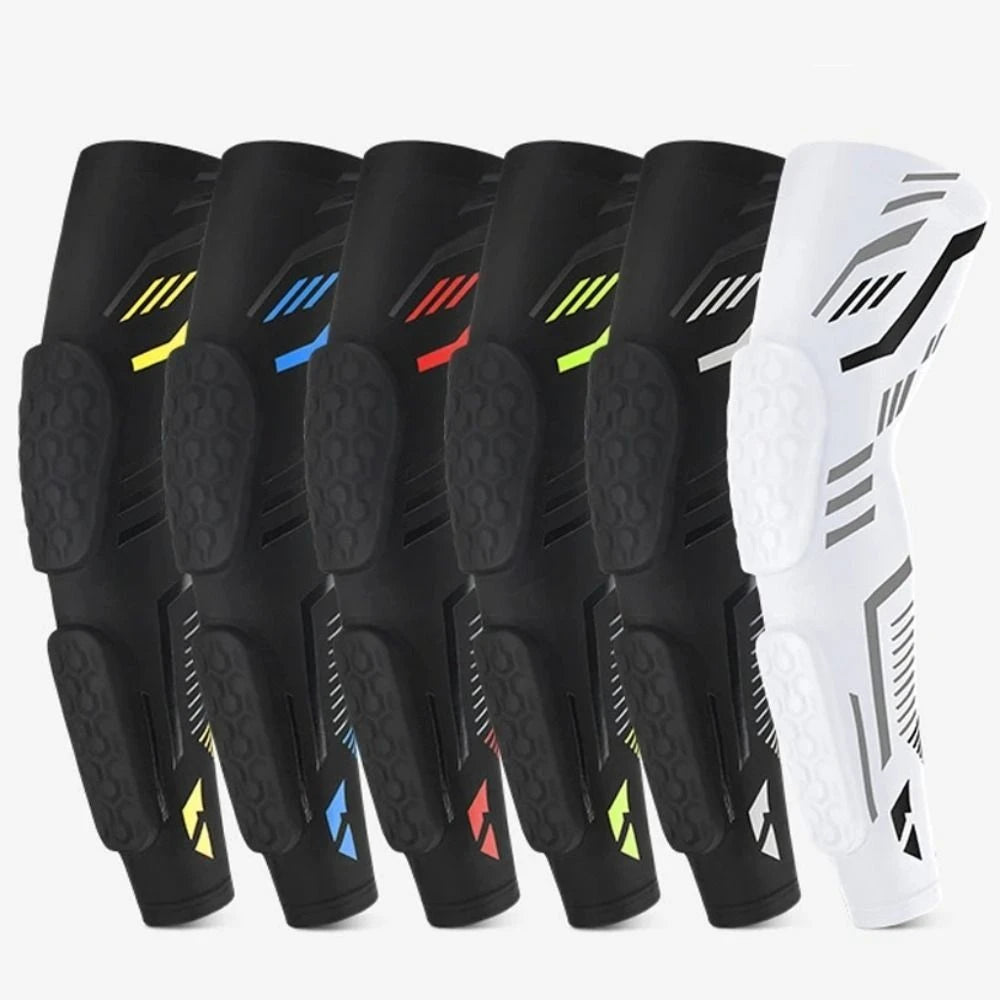 Separate Elbow Pads Honeycomb Dual Anti-Collision Elbow Brace Guard Compression Support Protective Arm Sleeve Protector
