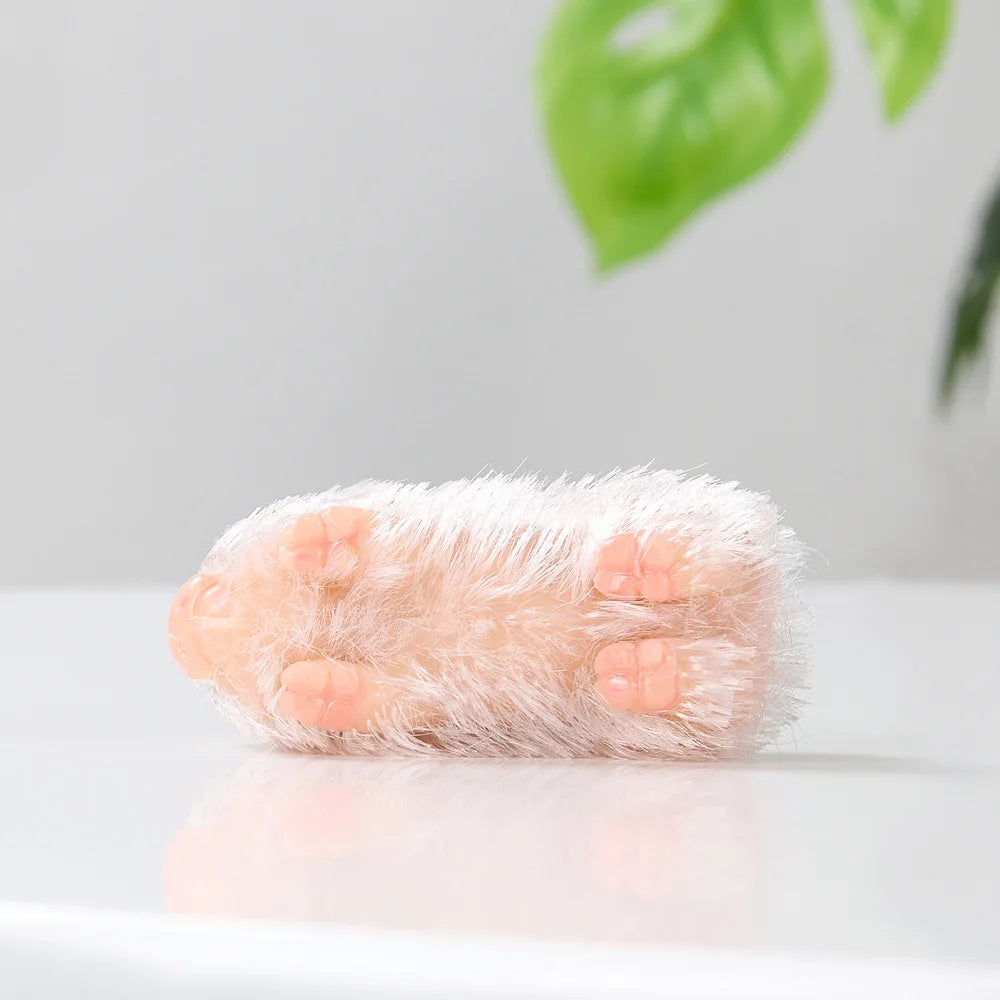 2.6inch Soft Cute Mini Realistic Animals Silicone Piglet  Lifelike Reborn Newborn Pig Doll Decompression Toy Christmas Gift