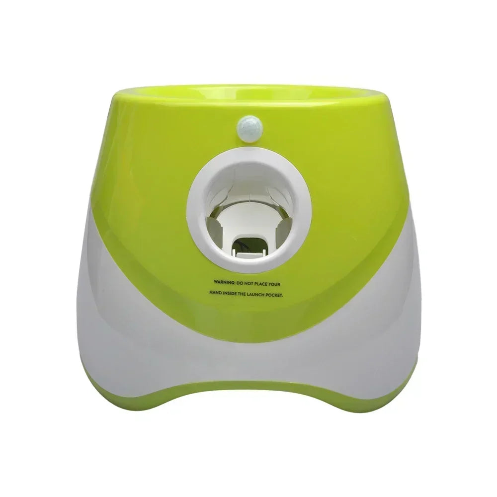 Automatic Dog Ball Launcher with 3 Distance Settings for Indoor & Outdoor Play, Keeps Pets Active & Healthy.