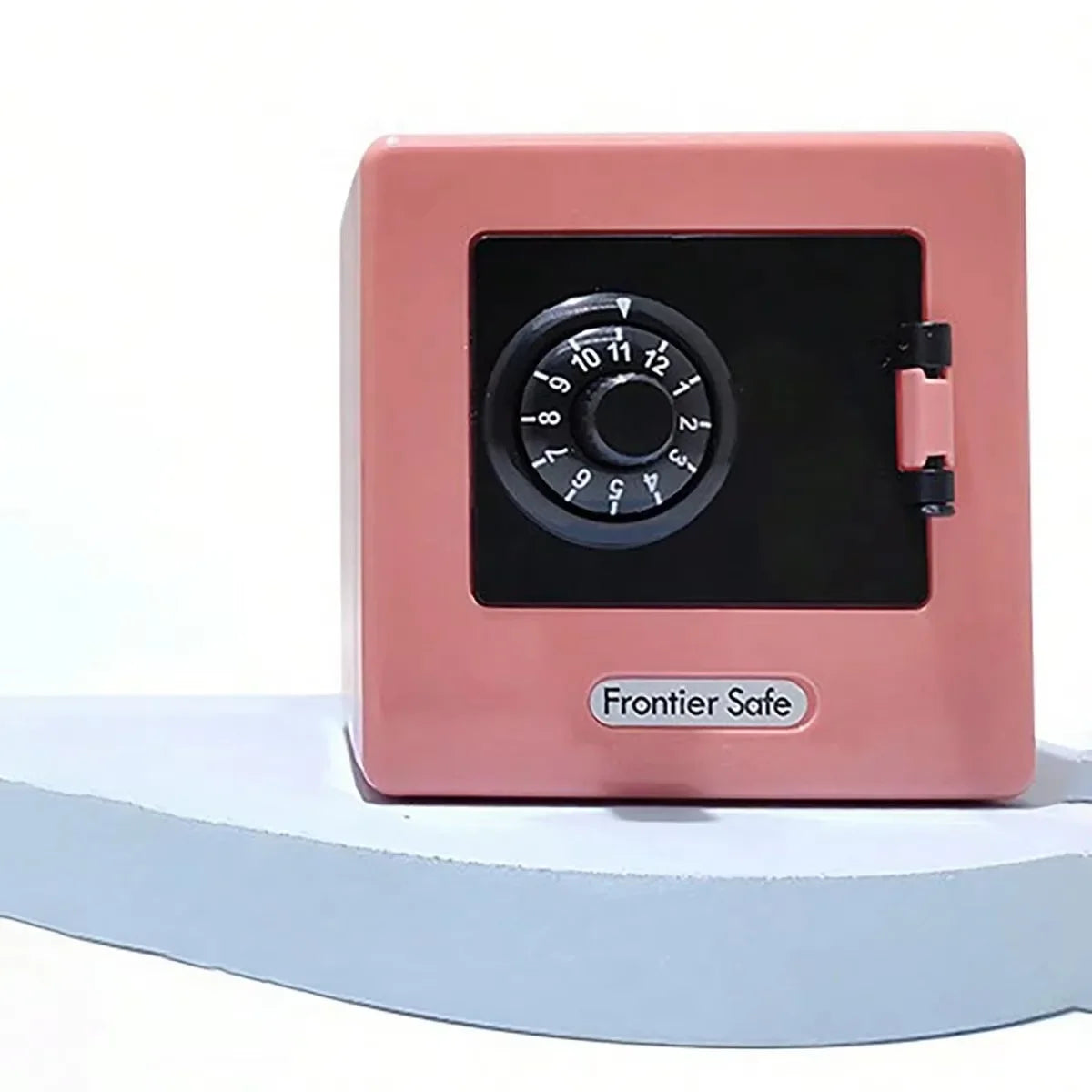 Mini Bank Money Box Retro Atm Rotating Password Cash Coins Saving Box Bank Safe Box Automatic Deposit Banknote Christmas Gift