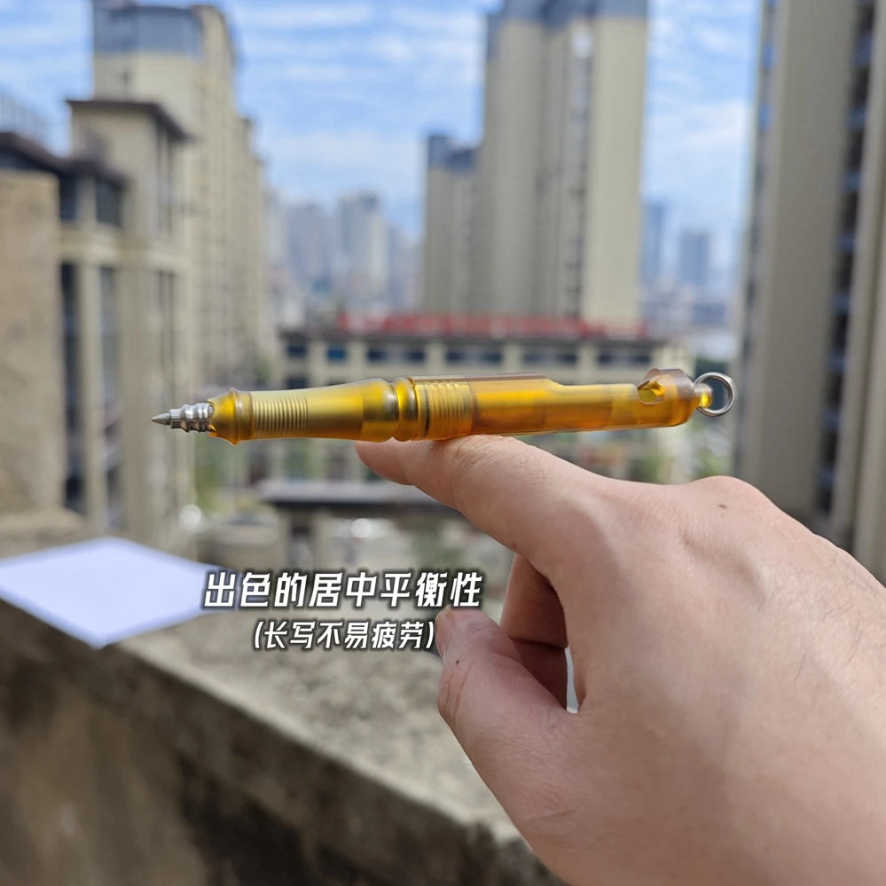 EDC Imported PEI and Titanium Alloy Signature Pen Writing Multi-functional Portable Outdoor Tools