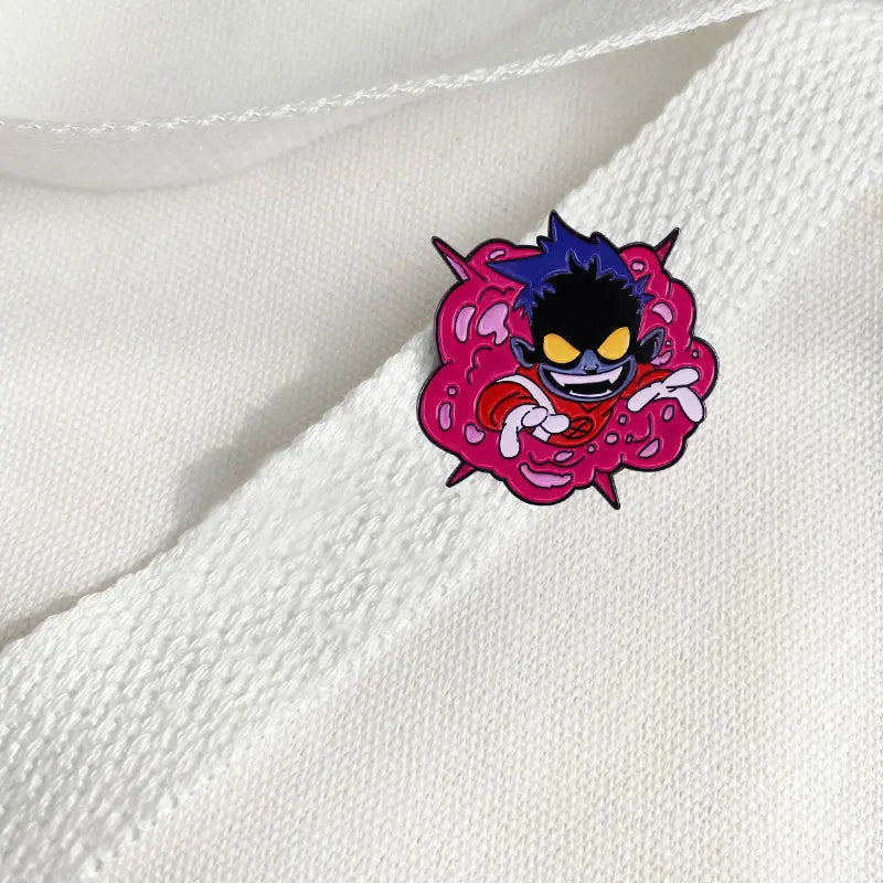 Cartoon Character Pin Badge Accessory for Lapels Denim Jacket Hat Bag Dress Shirt Backpack
