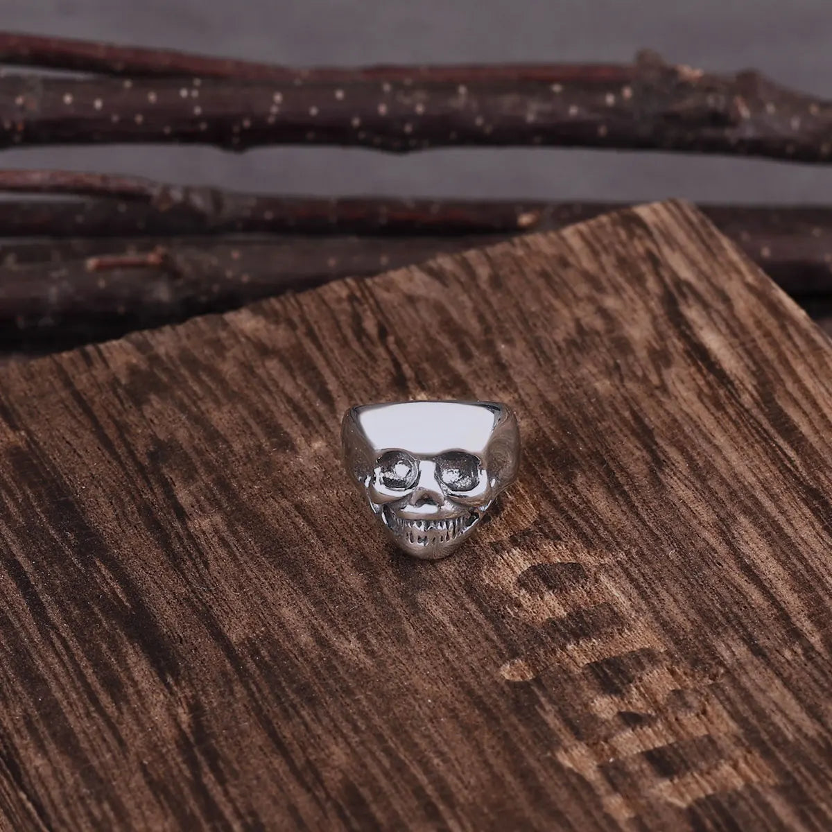 Stainless Steel Skull Clip Earring Jewelry Fashion Girls Punk Hip Hop Party Ears Accessories Hollow Skeleton Earrings Gift