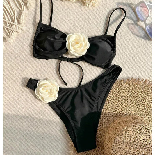 New Sexy Bikinis Swimsuits Women Swimwear Push Up Female Beach Swimming Wear Bathing Suits Brazilian Bikini Set Pool Bather 2025
