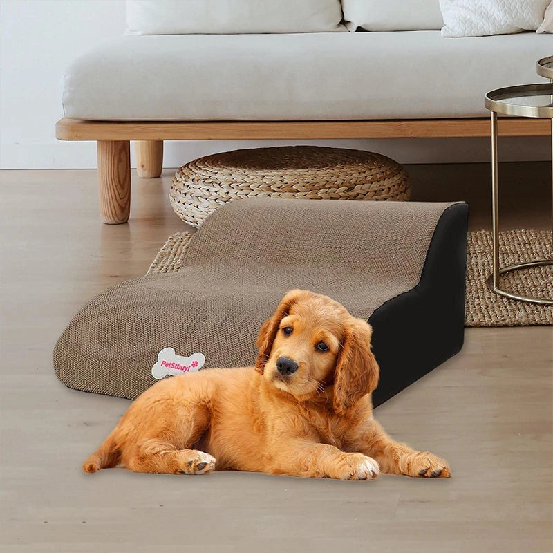 Removable Easy Cleaning Dog Bed Stairs Anti-slip 2 Steps Pet Stairs For Small Dog Toy Cat Pet Ramp Sponge Ladder Pet Supplies