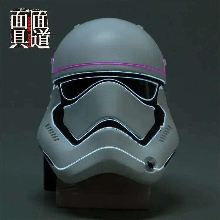 Halloween Live Role Play Props White Soldier Star Wars Helmet Mask The Force Awakens Stormtrooper Battle Helmet Ornament