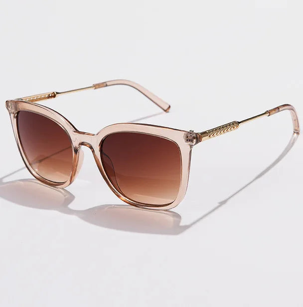 UVLAIK New Metal Hollow Sunglasses Women Oversized Shades Sun Glasses Men Trend Retro Vintage Glasses UV400 Sun Protection 21130