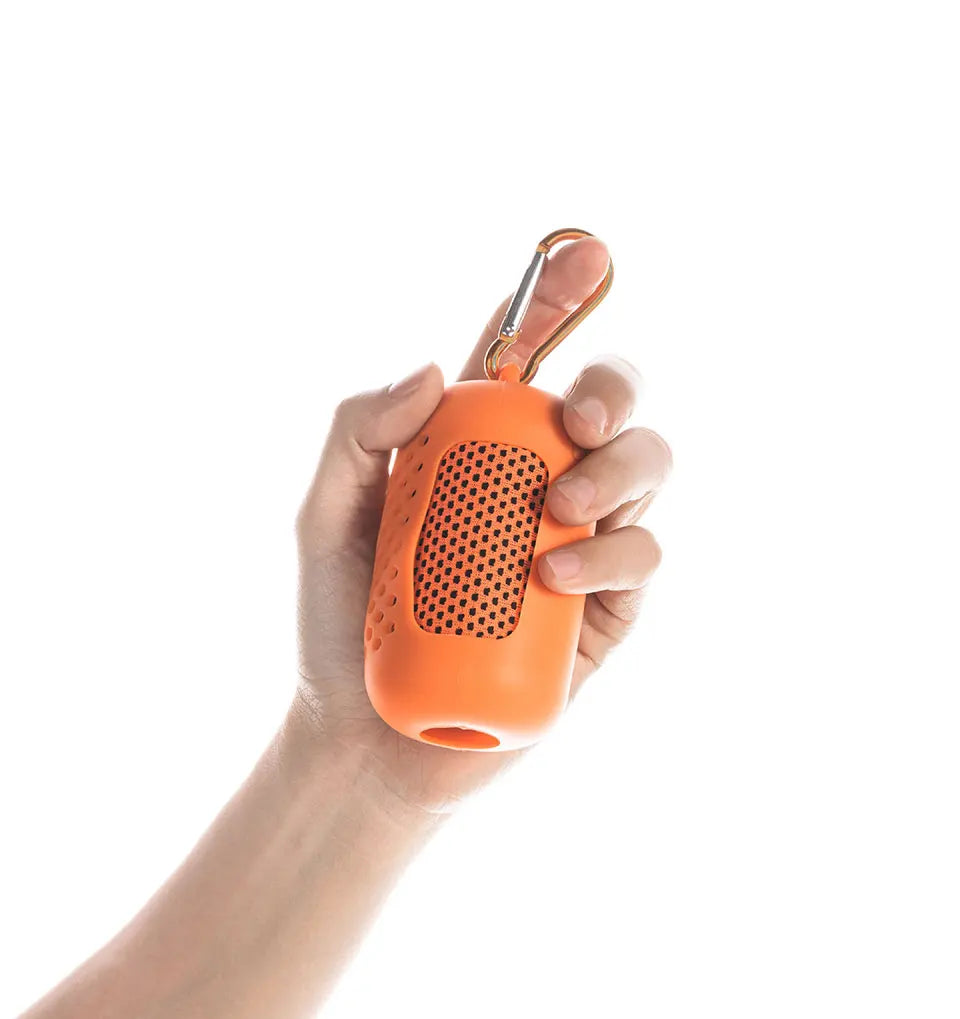 Portable Sport Towel with Mini Silicon Gel Set Cold Towel Breathable Fitness Sport Gym Running Outdoor Quick Dry Cooling Towel