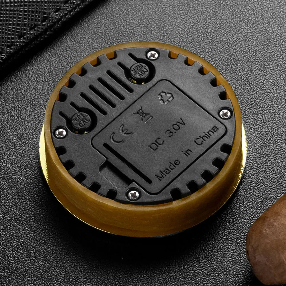 Cigar Hygrometer Thermometer Unique Design Portable Multi-Function Christmas Gift Cigar Accessories CLK-2023IH