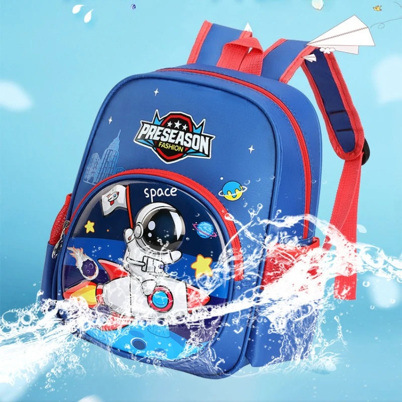 Spider Children's Backpack SpiderMan Boy Schoolbag Kindergarten Children's Double Backpack Halloween Christmas Gift