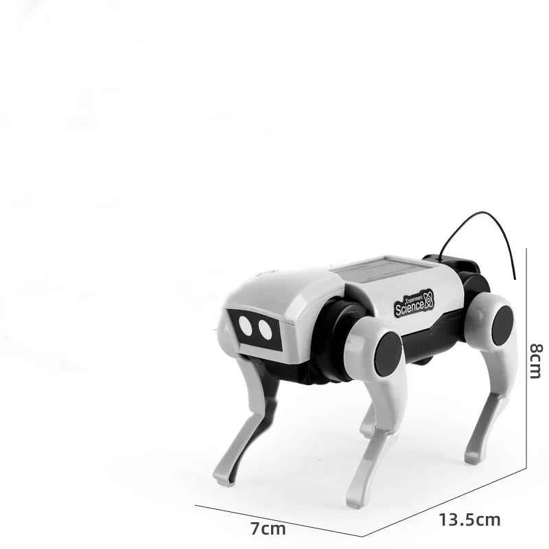 Children's Remote Control Mechanical Dog Mechanical Cat DIY Assembly Combination Walking Mechanical Dog Pet Toy Male