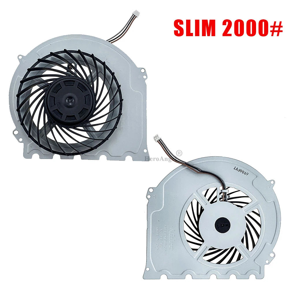 Replacement Internal Cooling Fan Built-in Cooler Part for PS4 1000# 1100# 1200# Slim 2000# For PS4 Pro 7000# Series CPU Cooler