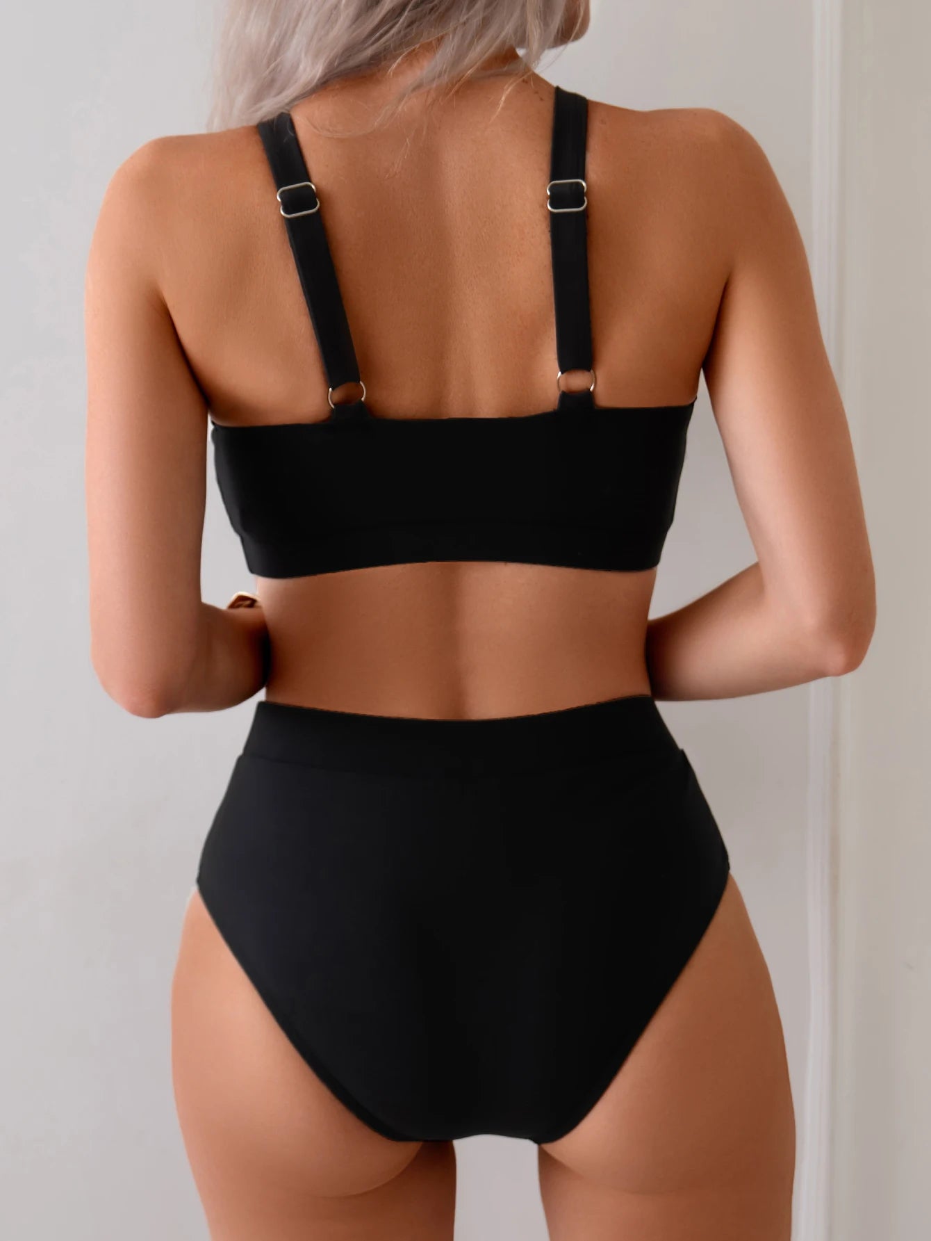 Black Sexy Bikinis 2025 Swimsuits Women Swimwear Push Up Female Beach Swim Wear Bathing Suits Brazilian Bikini Set Pool Bather