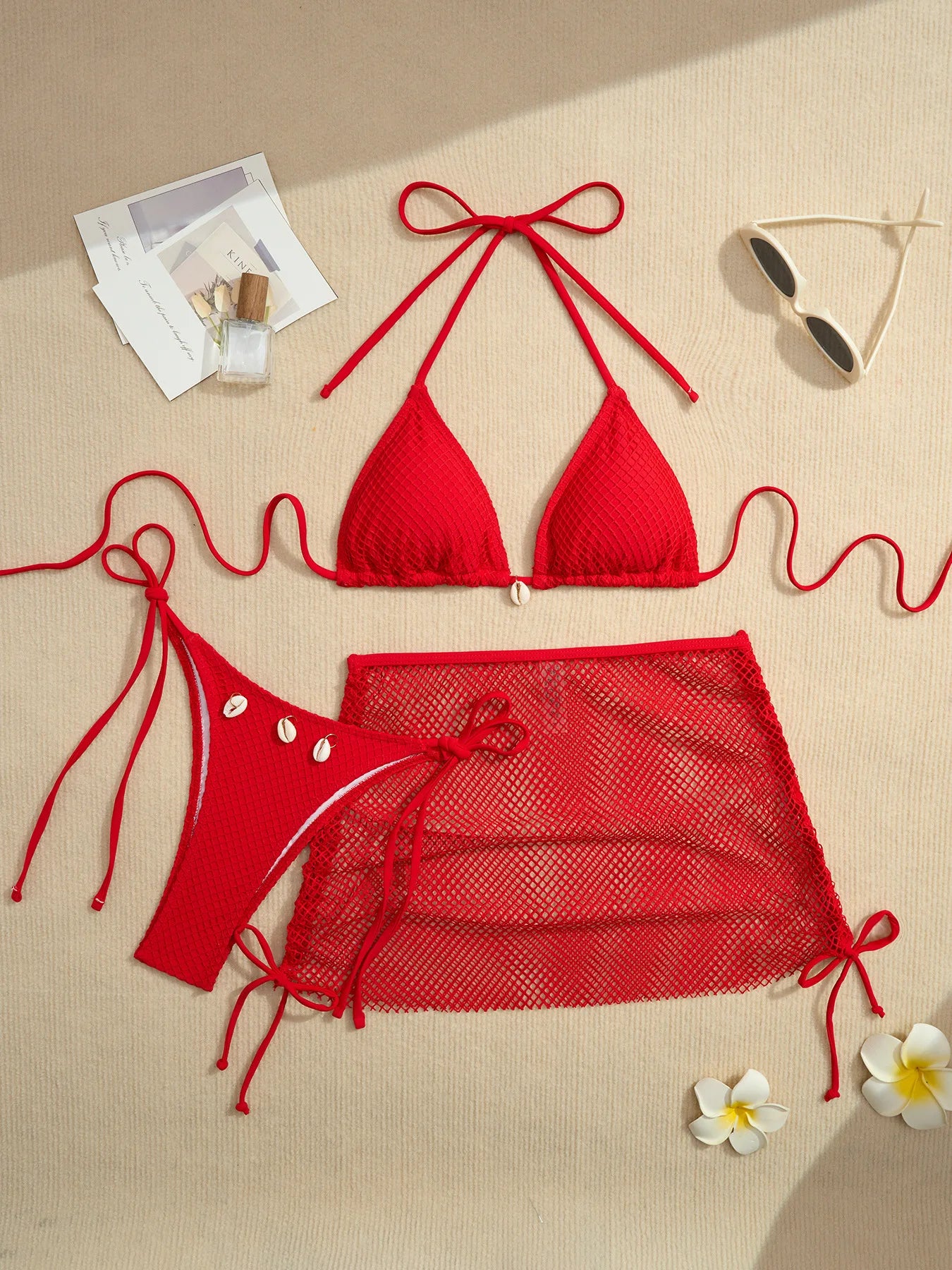 New Sexy Bikinis Female Swimsuits Women Three-Piece Swimwear Beach Swimming Wear Bathing Suits Brazilian Bikini Set Pool Bather