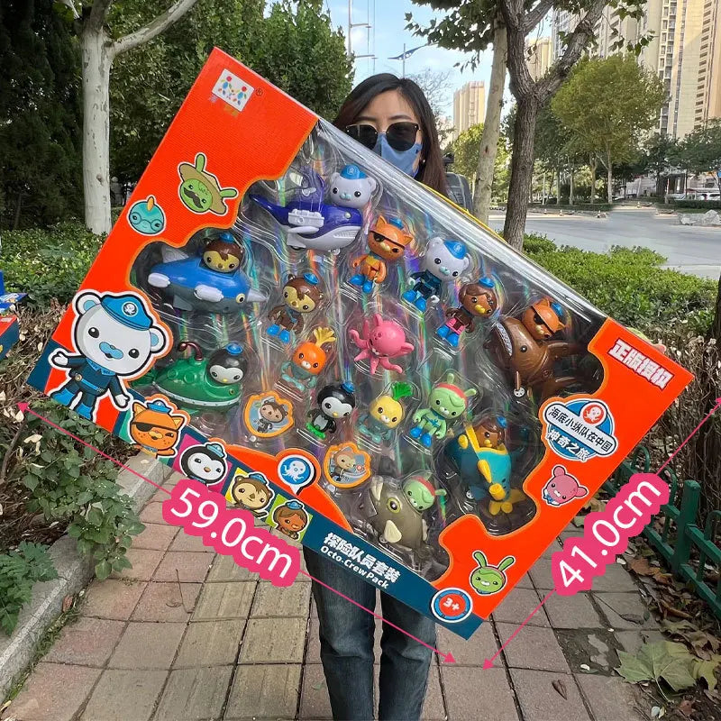 Quality Genuine Octonuts Toy Octopus Burger Deluxe Set Octopus Burger Kids Toy Christmas Gift Oversized Toys