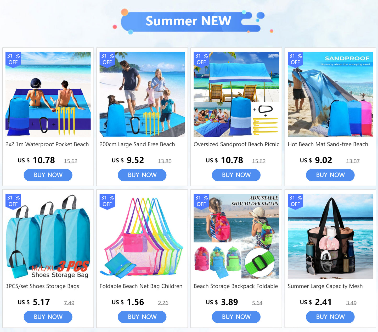 Oversized Sandproof Beach Picnic Mat Waterproof Pocket Beach Blanket Outdoor Tent Sunscreen Foldable Lightweigh Beach Towels