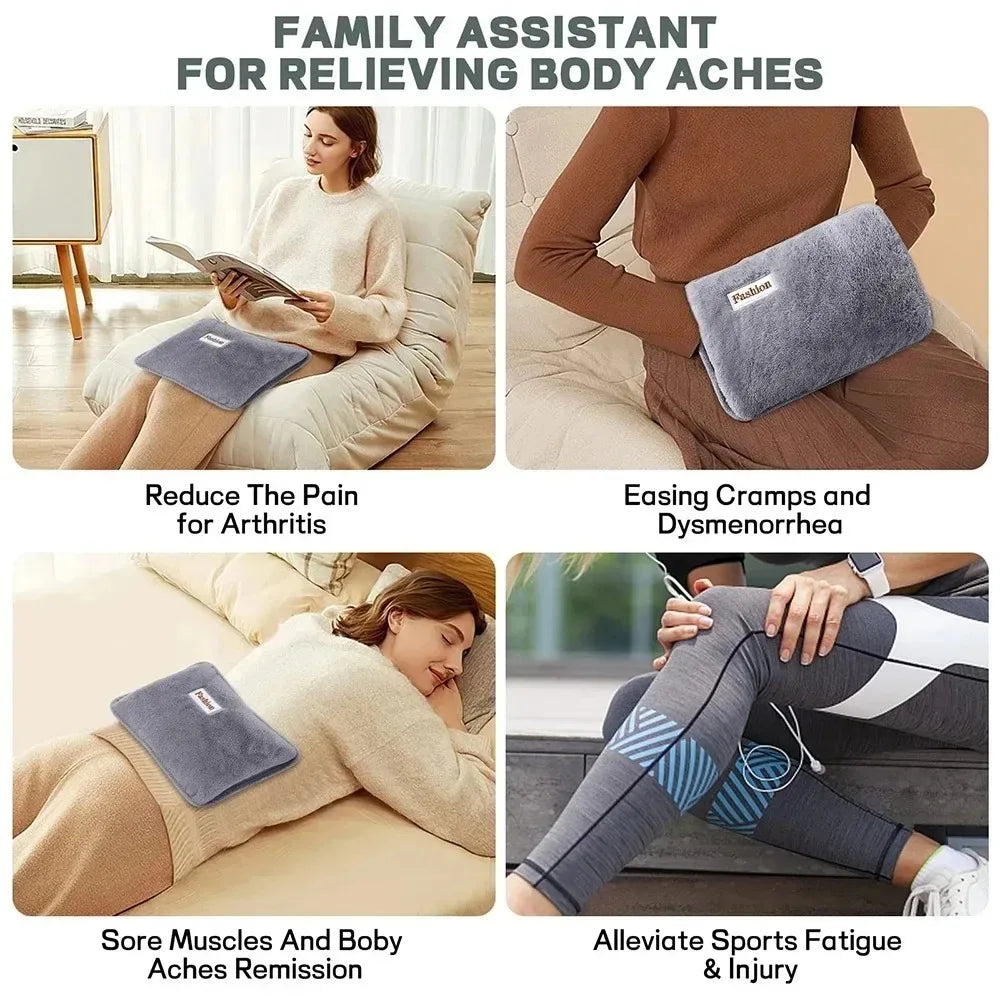 Quick Heating Gloves Warming Pad USB Power Supply Office Home Warming Handbags heating pad Christmas gift