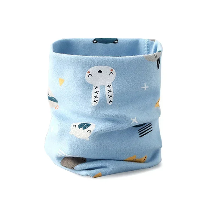New Cotton Baby Scarf Autumn Spring Snood Children Scarf Boy Girl Scarf Kids Child Neck O Ring Scarves Collar Warm Neckerchief