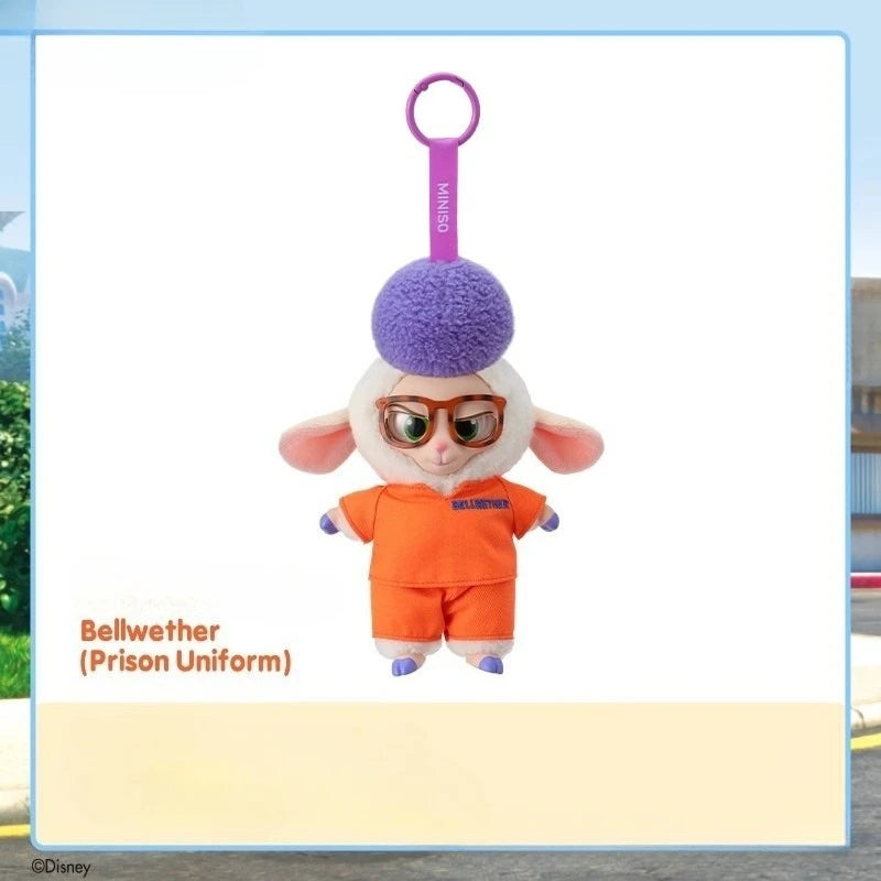 Halloween New Crazy Zootopia Vinyl Series Blind Box Cute Cartoon Character Vinyl Plush Bag Pendant Toy Doll Mystery Box Gift